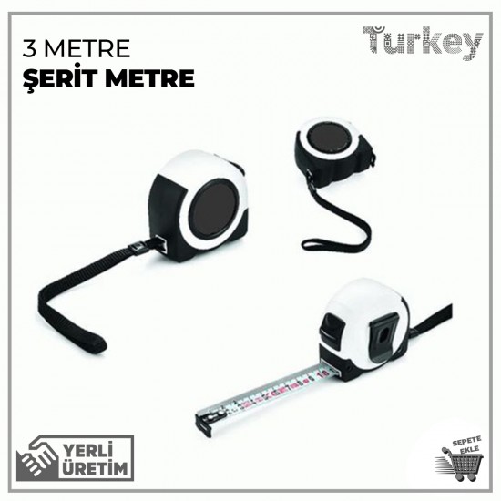 Şerit Metre (3 Metre)